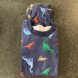 Hanna Andersson Dinosaur PJ Set Size 12